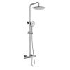 Душевая стойка Vincea Desire VSFS-1D0TCH настенная цвет хром с термостатом