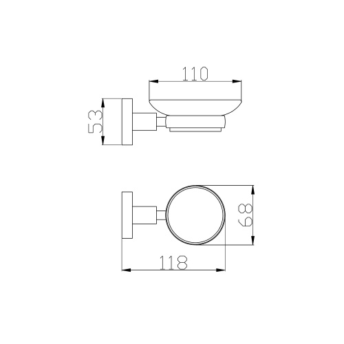 Мыльница RavSlezak Colorado COA0300ZRK - фото 2
