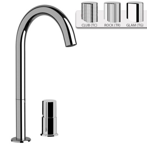 Смеситель Daniel Trilogy TG655LDP на раковину брашированное золото - фото 2