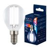 Лампа светодиодная Uniel LED-G45-4W/4000K/E14/CL GLY01TR