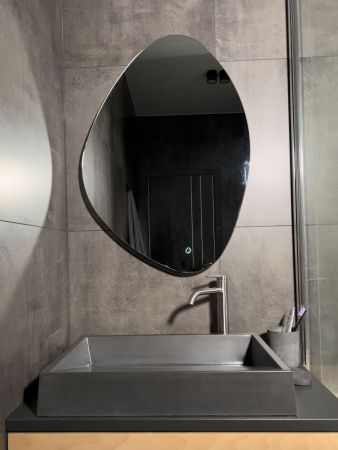 Раковина из искусственного камня Uperwood Mariana 291020217 60х40 накладная цвет серый