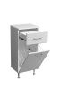 Комод Stella Polar Концепт SP-00000152 40х30 напольный цвет белый
