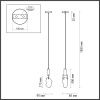 Светильник подвесной Odeon Light Lia (Лиа) 6695/5L