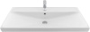 Раковина керамическая Aquanet Flash 00333270 102х47 полувстраиваемая цвет белый 1 отверстие под смеситель