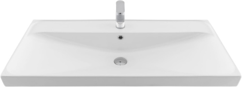 Раковина Aquanet Flash 00333270 полувстраиваемая цвет белый - фото 4