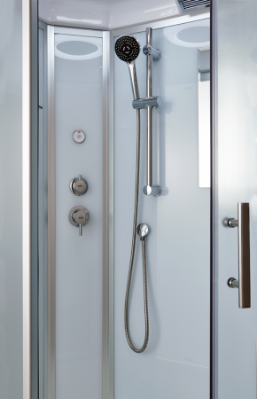 Душевая кабина Timo Standart T-6610SL 110х85 асимметричная с крышей ориентация левая