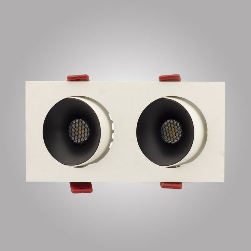 Светильник встраиваемый AM Group Am480 AM480-2 BK+WH 15,4W - фото 5