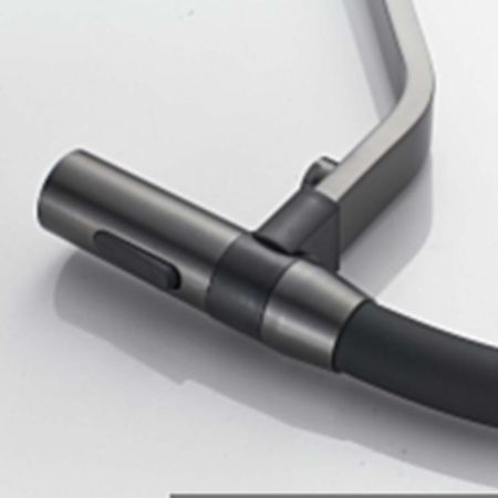 Смеситель для кухни Shevanik S278T на мойку оружейная сталь