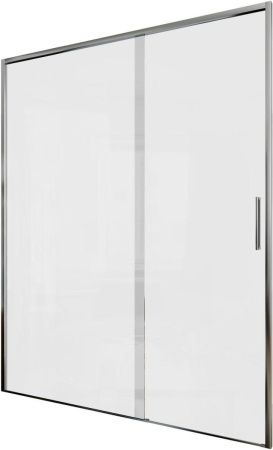Душевая дверь Aquanet Pleasure Evo AE65-N150-CT 150х190 стекло прозрачное профиль хром