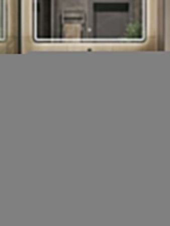 Тумба с раковиной Orange Line Li-100TuLMDF+B08-640W 100х50