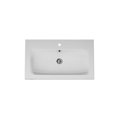 Раковина Am.Pm Spirit V2.0 80 см M70AWCC0802WG встраиваемая цвет белый глянцевый