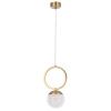 Светильник подвесной Crystal Lux Carolina (Царолина) CAROLINA SP1 V1 BRASS