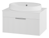 Тумба под раковину Brevita Enfida ENF-06070-0141Я 70х50 подвесная цвет белый