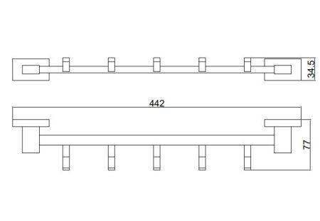 Крючок BELZ B90315-5