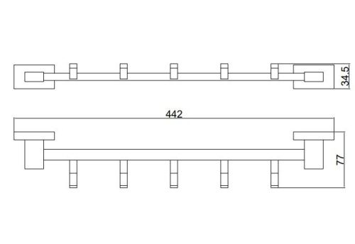 Крючок BELZ B90315-5 - фото 2