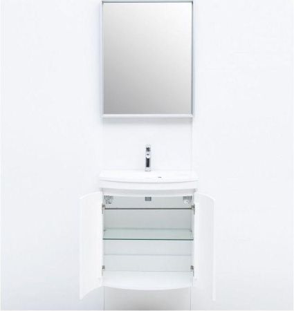 Тумба с раковиной De Aqua Токката 167128 60х40 напольная цвет белый