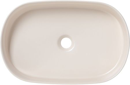 Раковина керамическая Allen Brau Fantasy 4.11022.IV 60х40 накладная цвет бежевый без отверстий под смеситель
