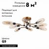 Люстра потолочная ST Luce DESIMA (ДЕСИМА) SL1174.302.08