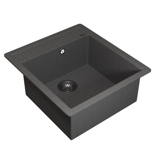Кухонная мойка Uperwood Quartz Premium UPD-07 3910202126 46x51 цвет серый матовый - фото 2