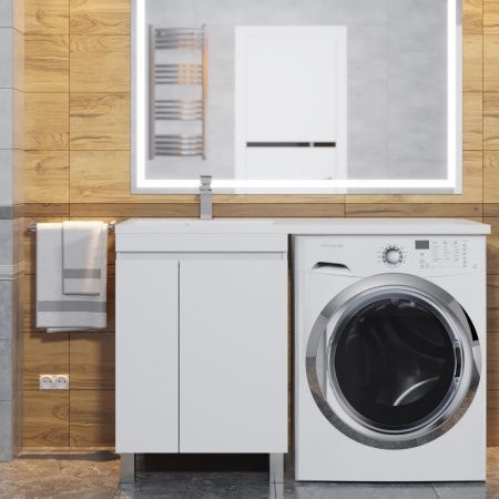 Тумба с раковиной Uperwood Magenta 51930205156 120х50 цвет белый