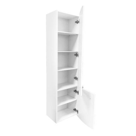 Шкаф-пенал Comforty Палини 00004148012CF 40х170 подвесной цвет белый