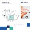Смеситель Milardo Demi DEMSB00M01 на раковину хром