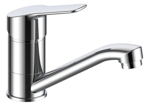 Смеситель для кухни Voda Wave WA15 на мойку хром - фото 2