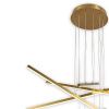 Люстра подвесная Natali Kovaltseva Loft (Лофт) LED LAMPS 81103/6C BRASS