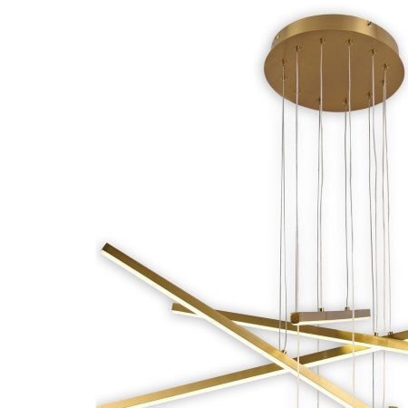 Люстра подвесная Natali Kovaltseva Loft (Лофт) LED LAMPS 81103/6C BRASS