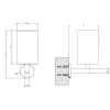 Стакан Gessi Tondo 63608#031