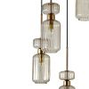 Люстра каскадная Escada Gloss (Глосс) 1141/5S Beige