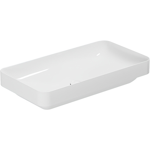 Раковина Azzurra ELEGANCE 75 см ELLG075400S0BI/(ESO75 bi)*0 накладная цвет белый