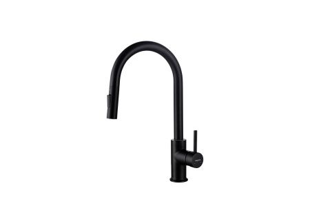 Смеситель для кухни Aquatek ЕВРОПА AQ1384MB на мойку черный