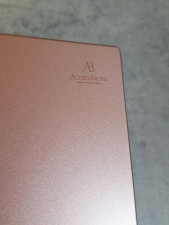 Клавиша смыва механическая AltroBagno Beni aggiuntivi AltroBagnoPFP005FQ цвет розовый металик