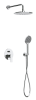 Душевая система Remer Energy EY09S02MD25MVB встраиваемая в стену цвет хром