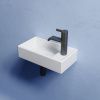 Раковина из сантехнического фарфора Ceramica Nova ELEMENT CN6051L 40х20 подвесная цвет белый 1 отверстие под смеситель