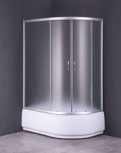 Душевой уголок Loranto CS-827HL (аналог CS-1285) 120*80*195 120х80 стекло матовое профиль хром без поддона - фото 2