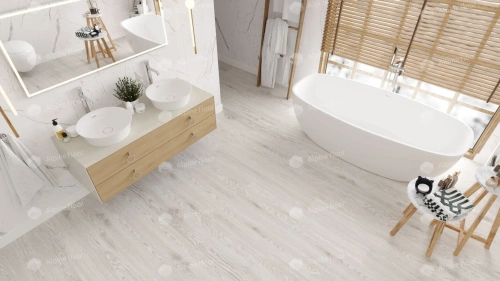 Кварцвиниловая плитка Alpine Floor Easy Line ECO 3-1 Дуб Арктик толщина 0.3 см 43 класс 1219,2х184,15 - фото 3