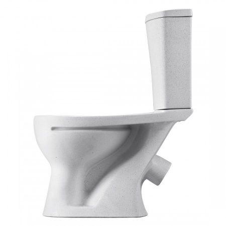 Унитаз-компакт напольный с бачком Santeri Ультра 1P4013S0100BF белый с сиденьем каскадный смыв