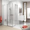 Душевая дверь Ravak CHROME 1QVA0100Z1 100х195 стекло прозрачное профиль белый