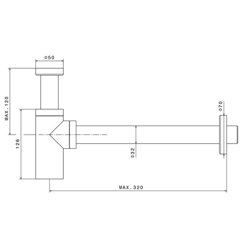 Сифон для раковины Newform X-Steel 316 244X.59.064 - фото 2