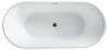 Ванна акриловая BelBagno BB402-1700-790 170х80 отдельностоящая овальная с ножками