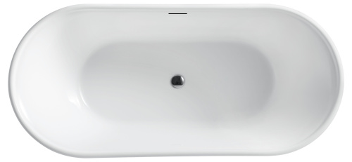 Ванна акриловая BelBagno BB402-1700-790 170х79 отдельностоящая овальная - фото 2