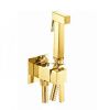 Гигиенический душ со смесителем Webert PE870303010 золото
