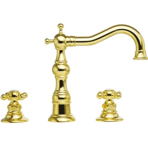 Смеситель Migliore ARCADIA 18397 на раковину золото - фото 2