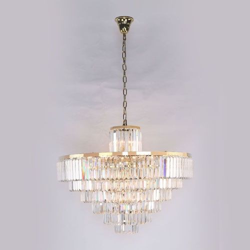 Люстра подвесная Newport 31100 31124/S gold - фото 3