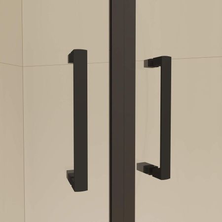 Душевой уголок RGW Classic 72095588-14 80х80 стекло прозрачное профиль черный без поддона