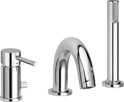 Смеситель Paffoni Light LIG040LCR на борт ванны хром