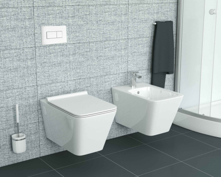 Биде подвесное Grossman Санфаянс GR-B4414 цвет белый