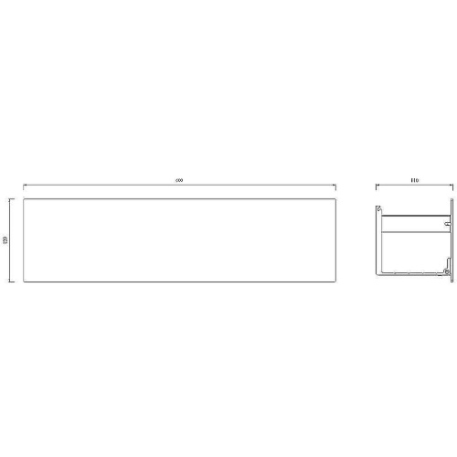 Полка в ванную комнату Boheme 10966-B - фото 2